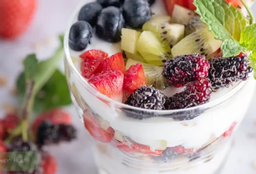 Berry and Yoghurt Parfait