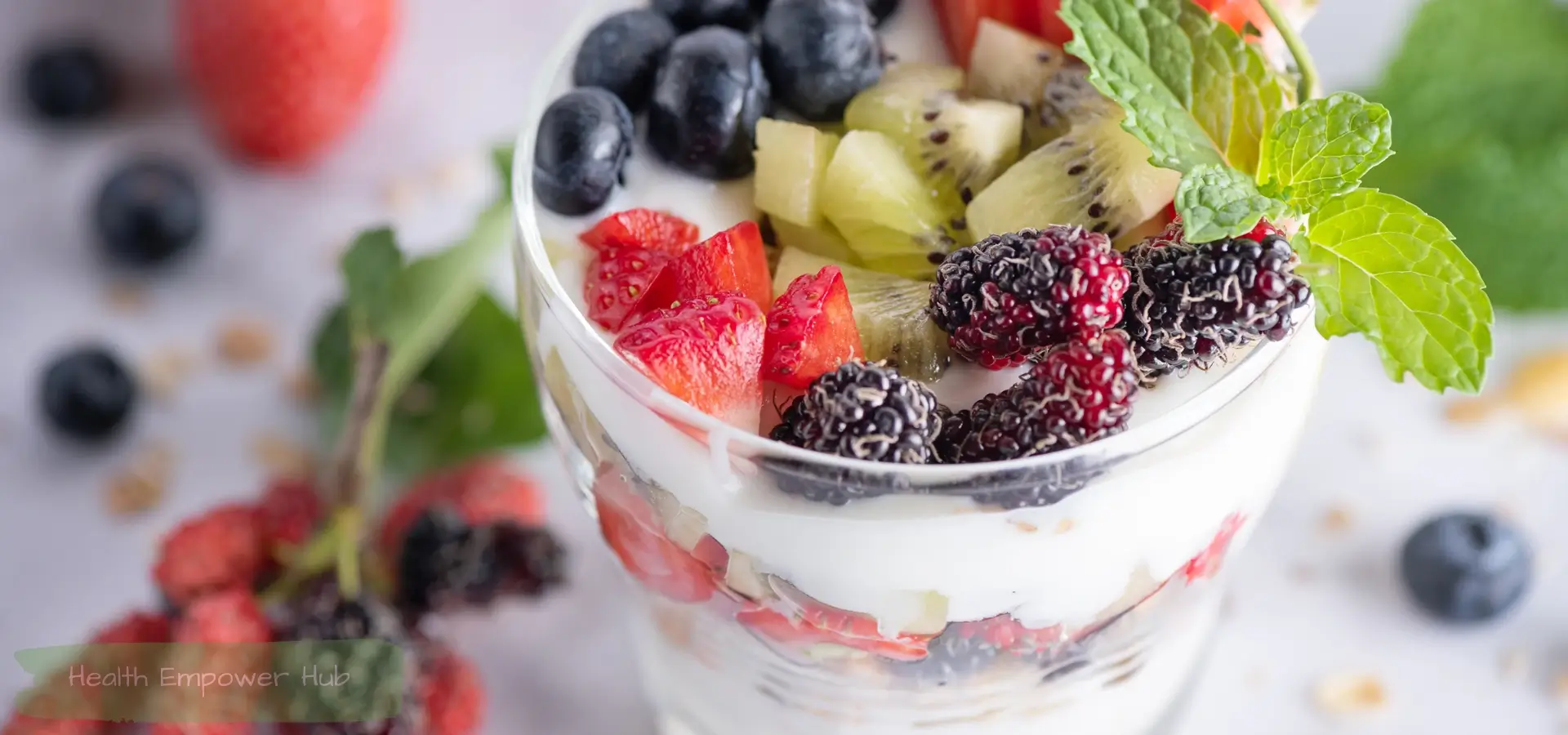 Berry and Yoghurt Parfait